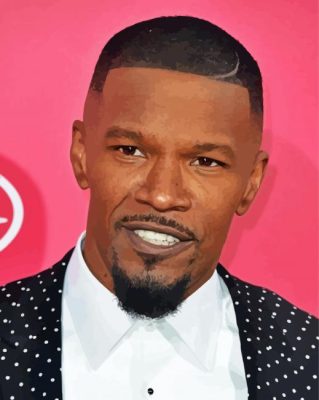 Jamie Foxx American Actor Paint By Numbers