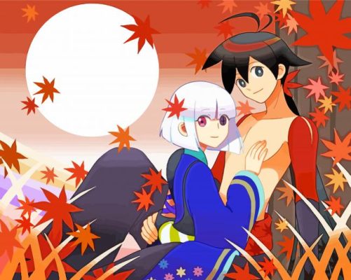 Katanagatari Characters Paint By Numbers