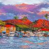 Lahaina Harbour Art Paint By Numbers