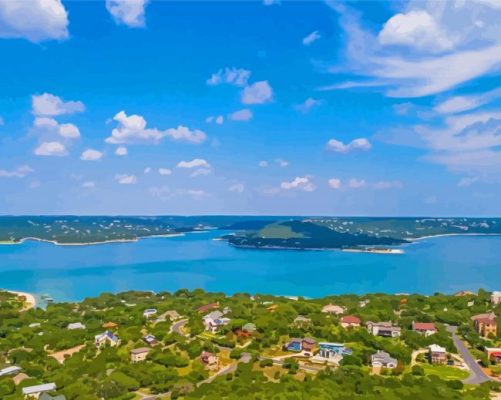 Lake Travis Paint By Numbers