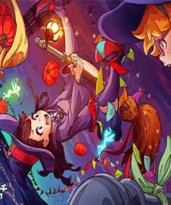 Little Witch Academia Film Series Paint By Numbers