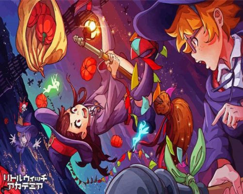 Little Witch Academia Film Series Paint By Numbers