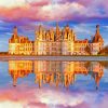 Loire Castle Reflection Paint By Numbers