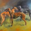 Lurchers Dogs Paint By Numbers