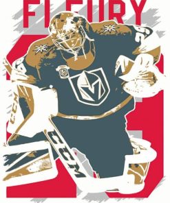 Marc Andre Fleury Poster Paint By Numbers