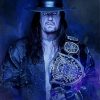 Mark Calaway Undertaker WWE Paint By Numbers