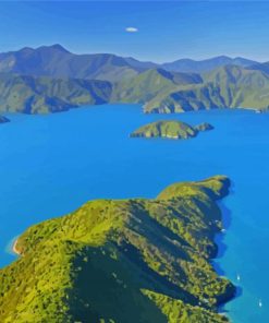 Marlborough Sound Paint By Numbers