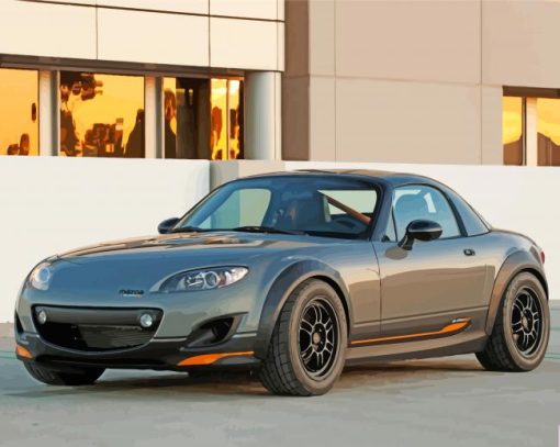 Mazda Miata Paint By Numbers