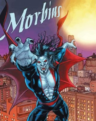 Morbius The Living Vampire Paint By Numbers