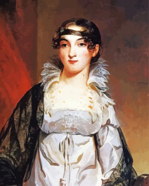 Mrs Edward Hudson Thomas Sully Paint By Numbers