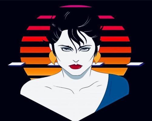 Patrick Nagel Art Paint By Numbers