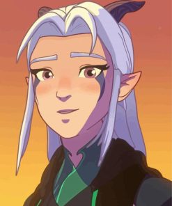 Rayla From The Dragon Prince Paint By Numbers