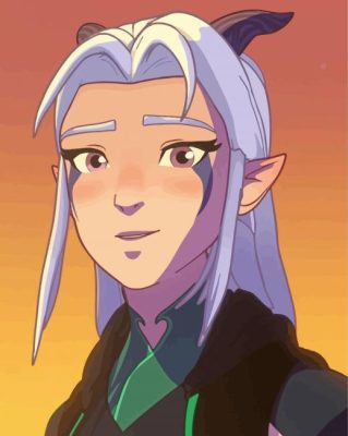 Rayla From The Dragon Prince Paint By Numbers