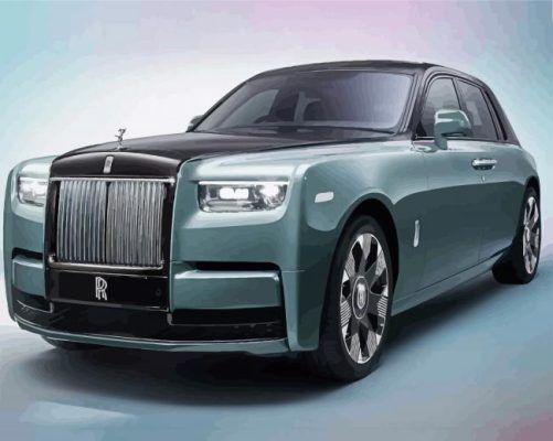 Rolls Royce Phantom Paint By Numbers