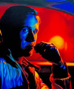 Ryan Gosling Drive Action Movie Paint By Numbers