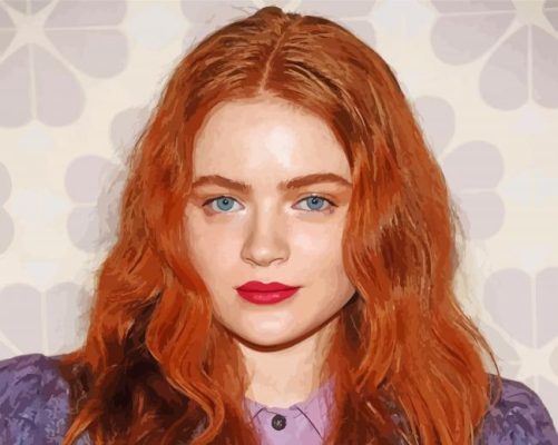 Sadie Sink American Actress Paint By Numbers