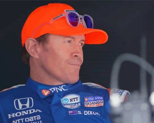 Scott Dixon Paint By Numbers