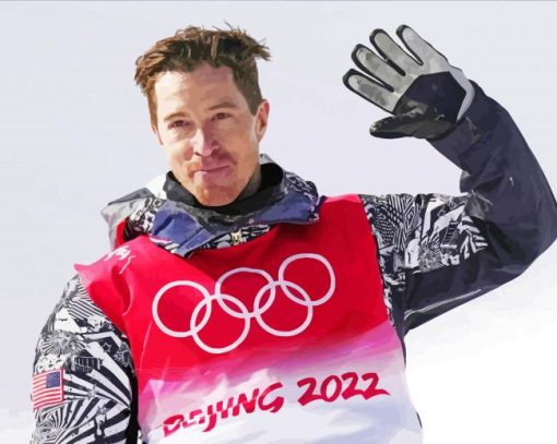 Shaun White Paint By Numbers