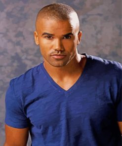 Shemar Moore Celebrity Paint By Numbers