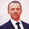 Simon Pegg Paint By Numbers