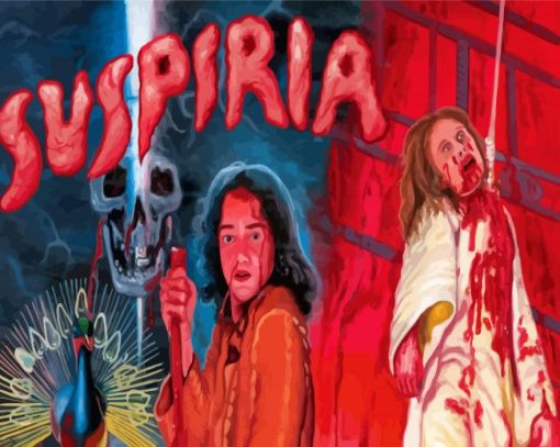 Suspiria Horror Movie Paint By Numbers