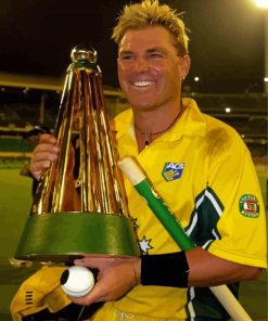 The Australian Shane Warne Paint By Numbers