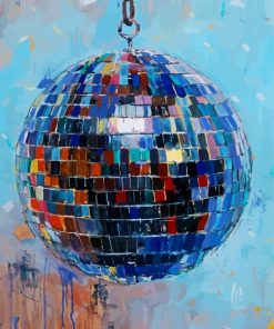 The Disco Ball Art Paint By Numbers