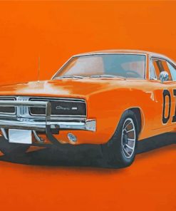 The Dukes Of Hazzard Paint By Numbers