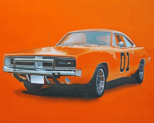 The Dukes Of Hazzard Paint By Numbers