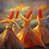 The Whirling Dervishes Paint By Numbers