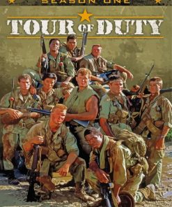 Tour Of Duty Serie Poster Paint By Numbers