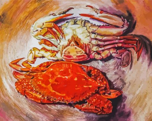 Two Crabs Paint By Numbers