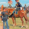 United States Cavalry Paint By Numbers