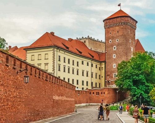 Wawel Castle Paint By Numbers