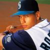 Young Alex Rodriguez Paint By Numbers