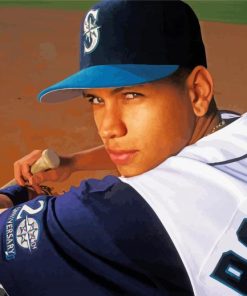 Young Alex Rodriguez Paint By Numbers