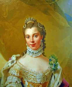 Young Queen Charlotte Paint By Numbers