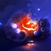 Aesthetic Halloween Cat Art Paint By Numbers