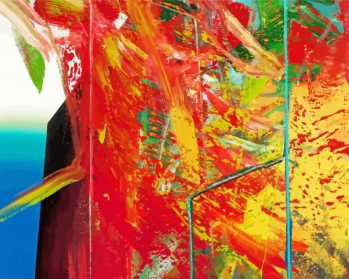 Colorful Gerhard Richter Art Paint By Numbers