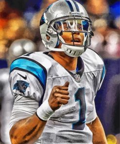 Cool Cam Newton Paint By Numbers