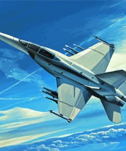 F18 Paint By Numbers