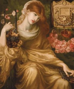 Gabriel Rossetti Roman Widow Paint By Numbers