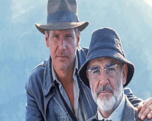 Henry And Indiana Jones And The Last Crusade Paint By Numbers