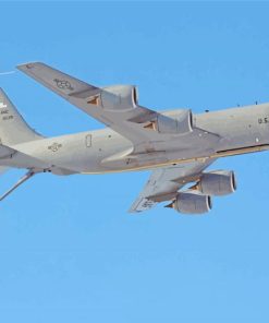 Military KC 135 Aircraft Paint By Numbers