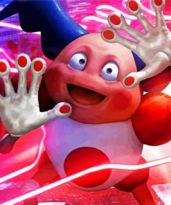 Mr Mime Pokemon Art Paint By Numbers