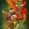 Banjo Kazooie Game Art Paint By Numbers