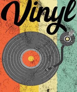 Vinyl Record Poster Paint By Numbers