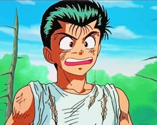 Yusuke Urameshi Paint By Numbers