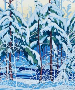 AJ Casson Snow Paint By Numbers