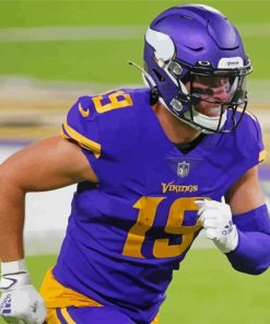 Adam Thielen Paint By Numbers